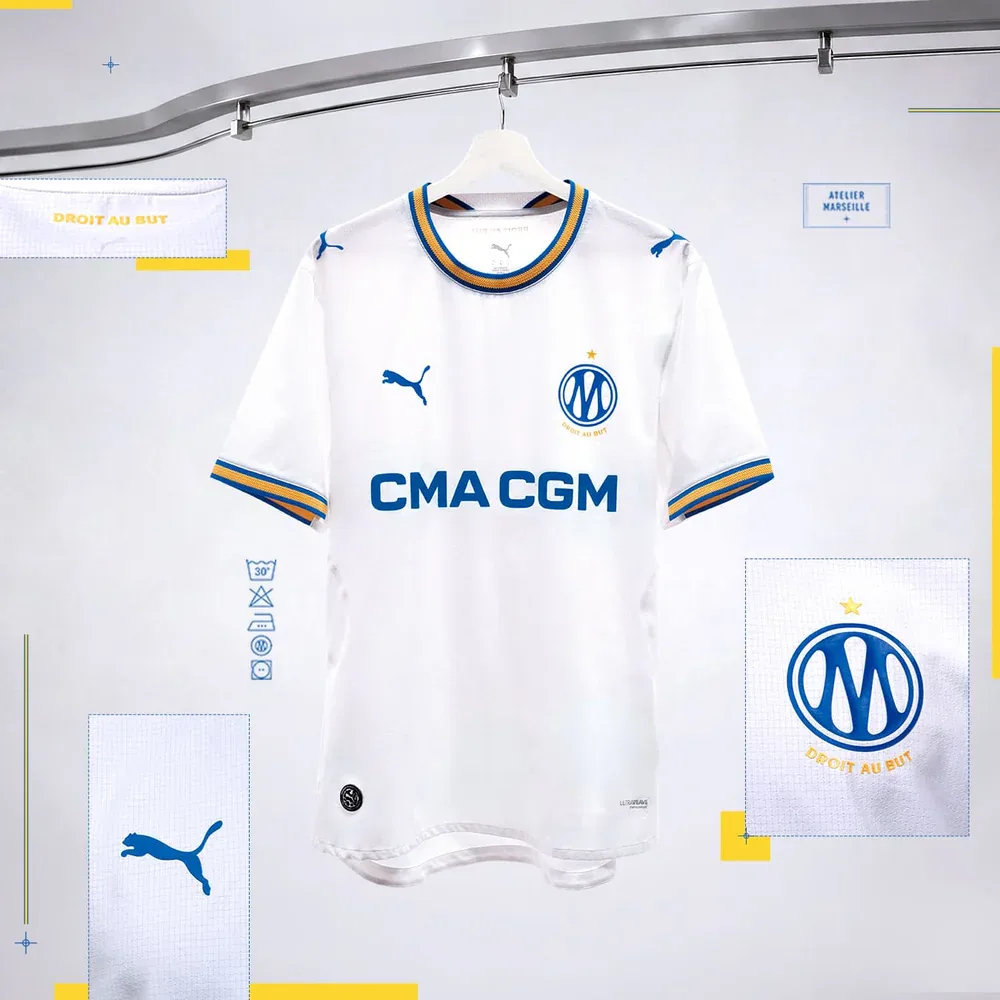 Maillot domicile Olympique de Marseille 26/27 3